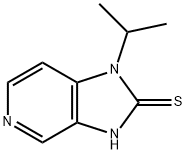 1-propan-2-yl-3H-imidazo[4,5-c]pyridine-2-thione Structure