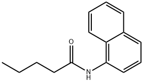 N-naphthalen-1-ylpentanamide 구조식 이미지