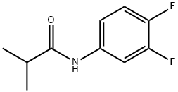 N-(3,4-difluorophenyl)-2-methylpropanamide Structure