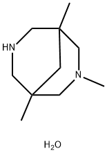 (1R,5S)-1,3,5-trimethyl-3,7-diazabicyclo[3.3.1]nonane hydrate Structure