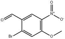 2-Bromo-4-methoxy-5-nitro-benzaldehyde Structure