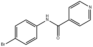 N-(4-bromophenyl)pyridine-4-carboxamide 구조식 이미지