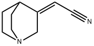 (2Z)-2-(1-azabicyclo[2.2.2]octan-3-ylidene)acetonitrile 구조식 이미지