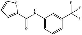 N-[3-(trifluoromethyl)phenyl]thiophene-2-carboxamide 구조식 이미지