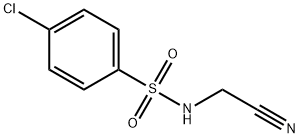 4-chloro-N-(cyanomethyl)benzenesulfonamide 구조식 이미지