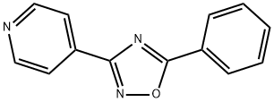 5-phenyl-3-pyridin-4-yl-1,2,4-oxadiazole 구조식 이미지