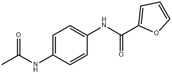 N-(4-acetamidophenyl)furan-2-carboxamide Structure