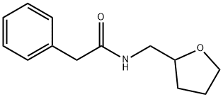 N-(oxolan-2-ylmethyl)-2-phenylacetamide 구조식 이미지