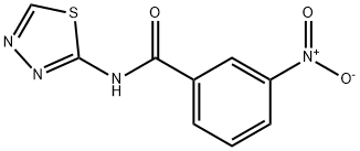 3-nitro-N-(1,3,4-thiadiazol-2-yl)benzamide Structure