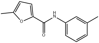 5-methyl-N-(3-methylphenyl)furan-2-carboxamide 구조식 이미지