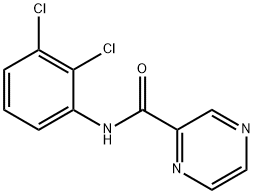 N-(2,3-dichlorophenyl)pyrazine-2-carboxamide Structure