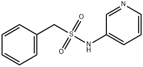 1-phenyl-N-pyridin-3-ylmethanesulfonamide 구조식 이미지