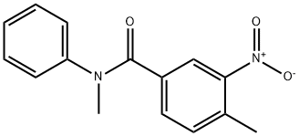 N,4-dimethyl-3-nitro-N-phenylbenzamide Structure