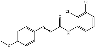(E)-N-(2,3-dichlorophenyl)-3-(4-methoxyphenyl)prop-2-enamide Structure