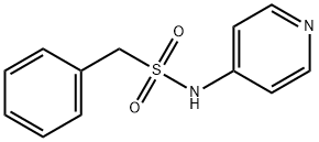 1-phenyl-N-pyridin-4-ylmethanesulfonamide Structure