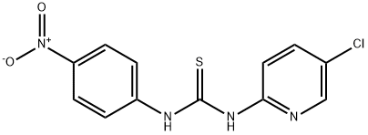 1-(5-chloropyridin-2-yl)-3-(4-nitrophenyl)thiourea 구조식 이미지