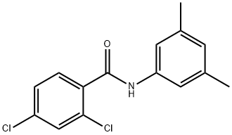 2,4-dichloro-N-(3,5-dimethylphenyl)benzamide 구조식 이미지