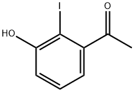 1-(3-Hydroxy-2-iodo-phenyl)-ethanone Structure