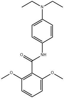 N-[4-(diethylamino)phenyl]-2,6-dimethoxybenzamide Structure