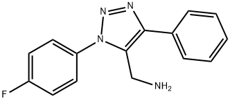 4-fluoro-N-[(5-phenyl-2H-triazol-4-yl)methyl]aniline Structure