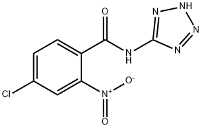 4-chloro-2-nitro-N-(2H-tetrazol-5-yl)benzamide Structure