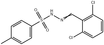 N-[(E)-(2,6-dichlorophenyl)methylideneamino]-4-methylbenzenesulfonamide Structure