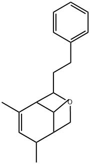 2,4,9-trimethyl-6-(2-phenylethyl)-7-oxabicyclo[3.3.1]non-3-ene Structure