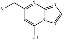 5-Chloromethyl-[1,2,4]triazolo[1,5-a]pyrimidin-7-ol Structure