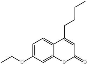 4-butyl-7-ethoxychromen-2-one 구조식 이미지