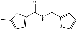 5-methyl-N-(thiophen-2-ylmethyl)furan-2-carboxamide Structure