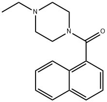 (4-ethylpiperazin-1-yl)-naphthalen-1-ylmethanone 구조식 이미지