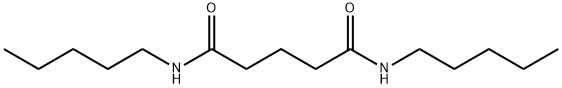 N,N'-dipentylpentanediamide 구조식 이미지