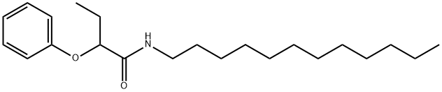 N-dodecyl-2-phenoxybutanamide 구조식 이미지