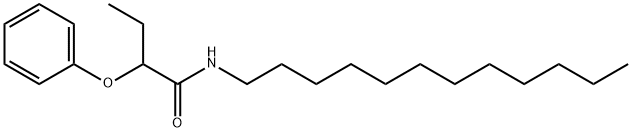 N-dodecyl-2-phenoxybutanamide Structure