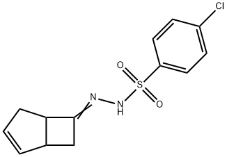N-[(Z)-7-bicyclo[3.2.0]hept-3-enylideneamino]-4-chlorobenzenesulfonamide Structure