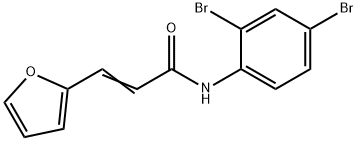 (E)-N-(2,4-dibromophenyl)-3-(furan-2-yl)prop-2-enamide Structure
