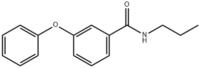 3-phenoxy-N-propylbenzamide 구조식 이미지