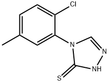 4-(2-chloro-5-methylphenyl)-1H-1,2,4-triazole-5-thione 구조식 이미지
