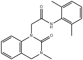 N-(2,6-dimethylphenyl)-2-(3-methyl-2-oxo-4H-quinazolin-1-yl)acetamide 구조식 이미지
