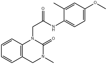 N-(4-methoxy-2-methylphenyl)-2-(3-methyl-2-oxo-4H-quinazolin-1-yl)acetamide Structure