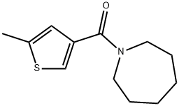 azepan-1-yl-(5-methylthiophen-3-yl)methanone 구조식 이미지