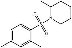 1-(2,4-dimethylphenyl)sulfonyl-2-methylpiperidine Structure