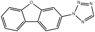 2-dibenzofuran-3-yltetrazole 구조식 이미지