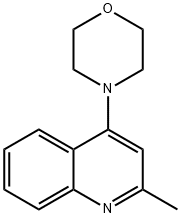 4-(2-methylquinolin-4-yl)morpholine 구조식 이미지