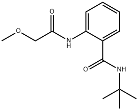 N-tert-butyl-2-[(2-methoxyacetyl)amino]benzamide Structure