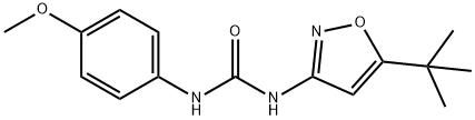 1-(5-tert-butyl-1,2-oxazol-3-yl)-3-(4-methoxyphenyl)urea Structure
