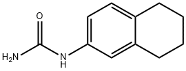 5,6,7,8-tetrahydronaphthalen-2-ylurea 구조식 이미지