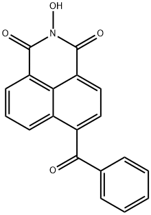6-benzoyl-2-hydroxybenzo[de]isoquinoline-1,3-dione Structure