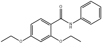 2,4-diethoxy-N-phenylbenzamide 구조식 이미지