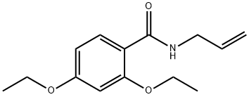 2,4-diethoxy-N-prop-2-enylbenzamide Structure